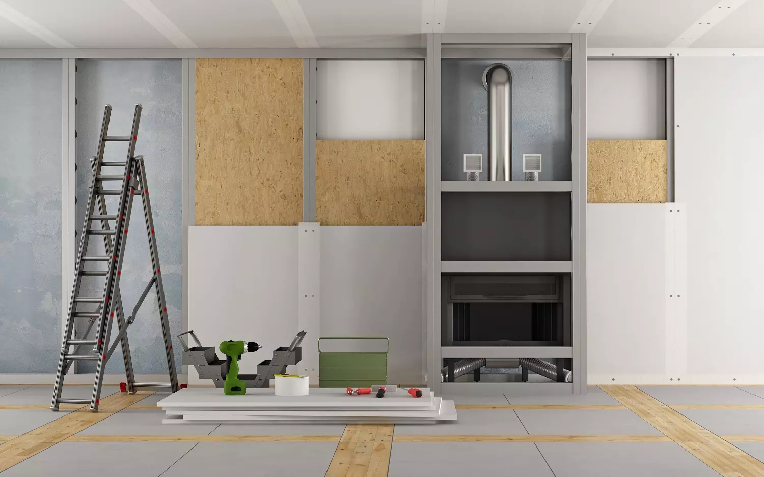 tabiques de pladur Dise帽o de tiendas Ciudad Real